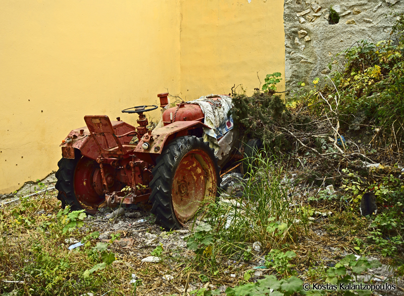 Old tractor